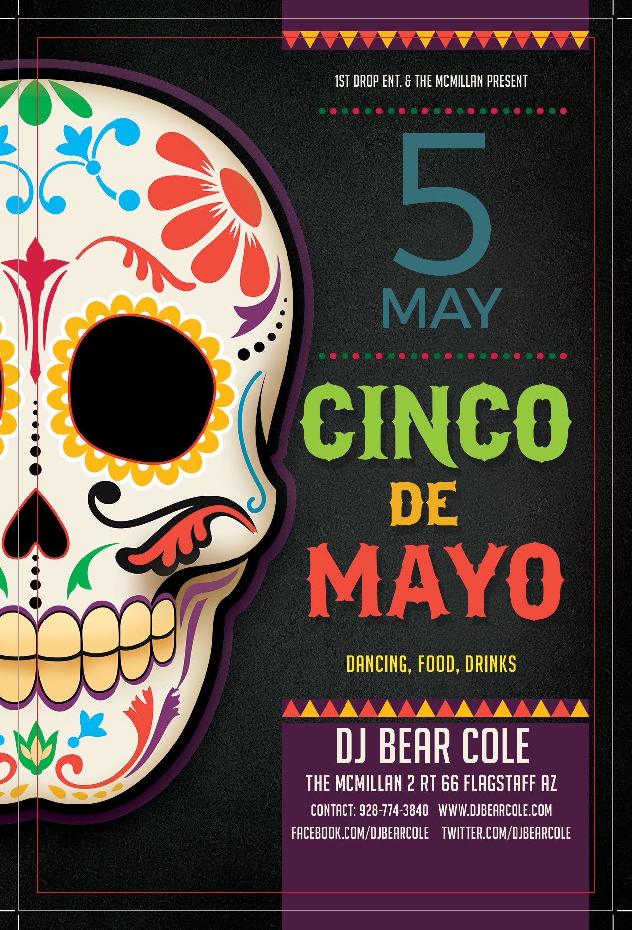 Cinco de Mayo at The McMillan flyer