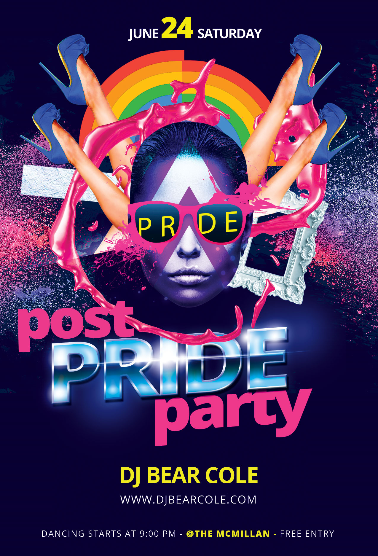 Post Pride After Party Funk Lounge DJ Bear Cole